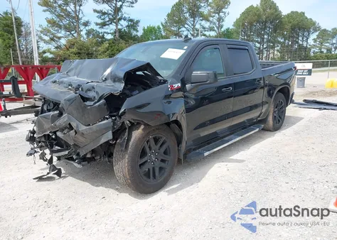 2021 Chevrolet Silverado 1500 4Wd Short Bed Rst из США, поврежденный, VIN 3GCUYEET3MG257648